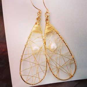 Koko Karibi Earrings - a gift from Jacqueline, the designer 