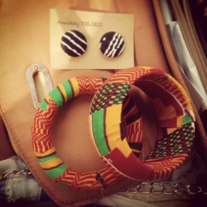 Earrings & Bangles from Annikay Designs 